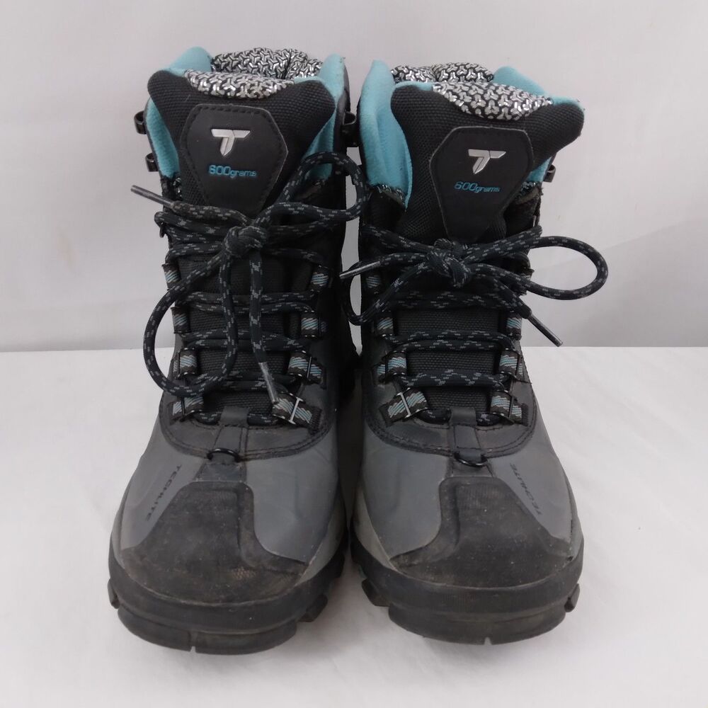 Columbia Powderhouse Titanium Omni-Heat 3D Outdry Winter Boot Gray Black 5.5 - Picture 3 of 13